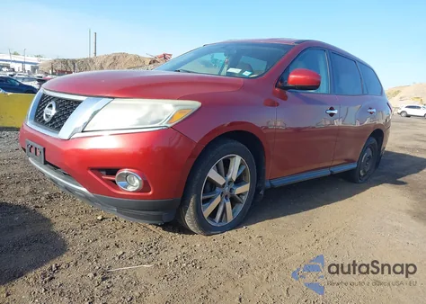 2013 Nissan Pathfinder S from USA, damaged, VIN 5N1AR2MM7DC602719